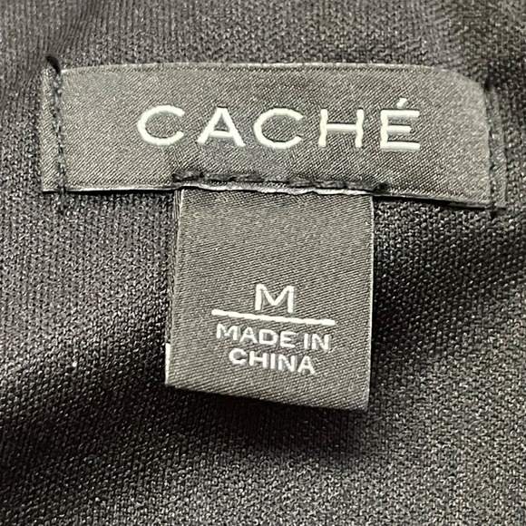 Cache Dress Women's Size Medium Multicolored Sequin Crossed Halter Dress - Picture 15 of 16